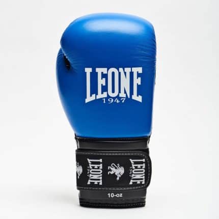 Guanti Boxe Ambassador Leone 1947 blu dorso