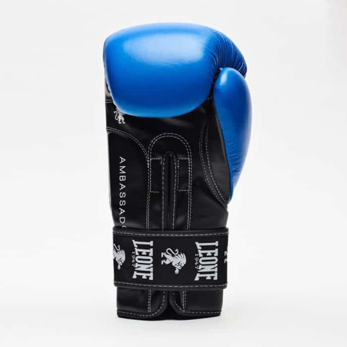 Guanti Boxe Ambassador Leone 1947 blu palmo