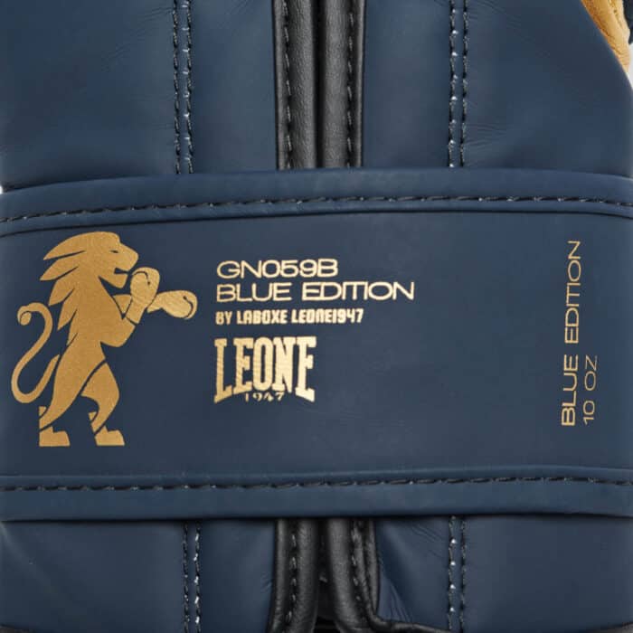 Guanti Boxe Blue Edition Leone 1947 dettagli 2