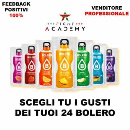 Bolero Drinks 24 Bustine a scelta per 1,5 litri d'acqua - Fight Academy Gear