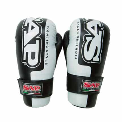 Guanti Point Fighting Raptor SAP nero bianco dorsi