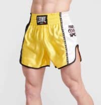 Panta Thai Training giallo profilo