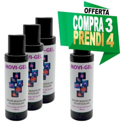 Offerta Movi-Gel 3+1 OMAGGIO