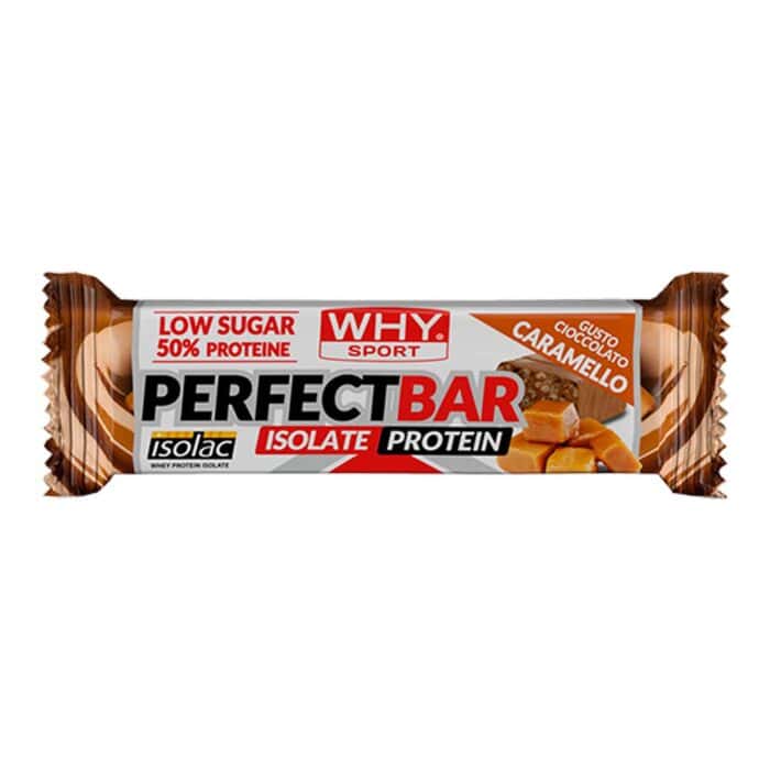 Perfect-bar-Why barrette proteiche-Cioccolato-caramello-